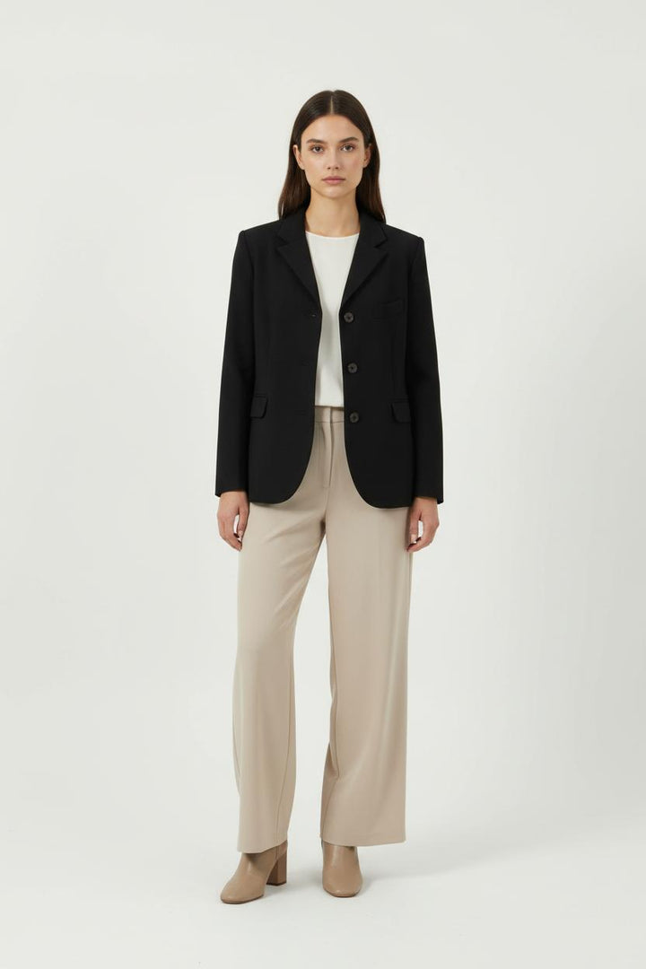 Blazer Noir - Taille XL/42 de la marque Tara Jarmon | PARAD8397 - Vendu par Paradigme - Image 1