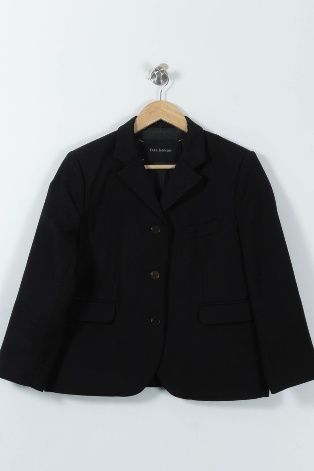 Blazer Noir - Taille XL/42 de la marque Tara Jarmon | PARAD8397 - Vendu par Paradigme - Image 2