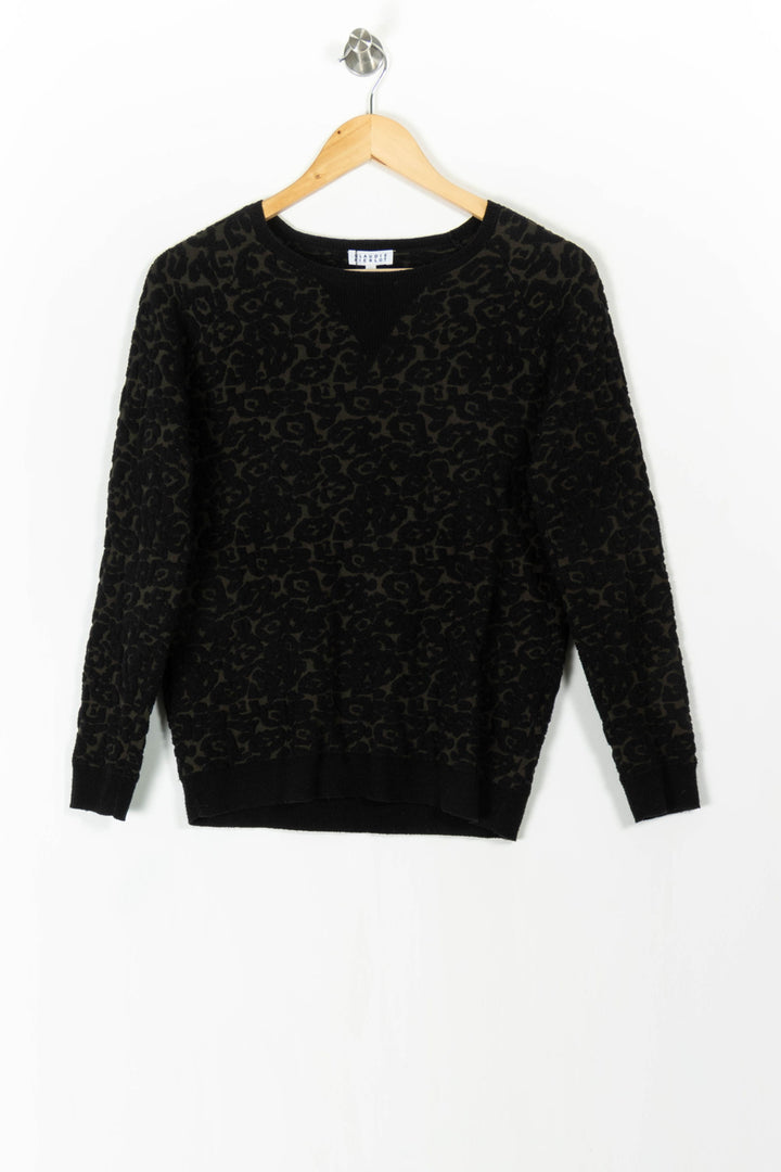 Pull Vert et Noir - Taille S/36 de la marque Claudie Pierlot | PARAD83973 - Vendu par Paradigme - Image 2