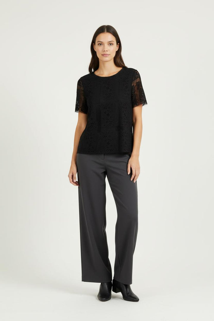 Blouse Noire - Taille S/36 de la marque Claudie Pierlot | PARAD83976 - Vendu par Paradigme - Image 1