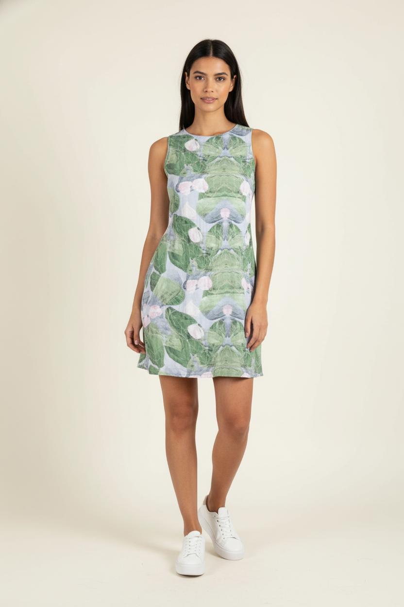 Robe Courte Verte et Blanche - Taille S/36 de la marque Marie Sixtine | PARAD83978 - Vendu par Paradigme - Image 1