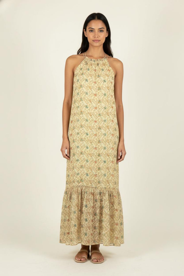 Robe Longue Jaune - Taille S/36 de la marque One Step | PARAD83982 - Vendu par Paradigme - Image 1