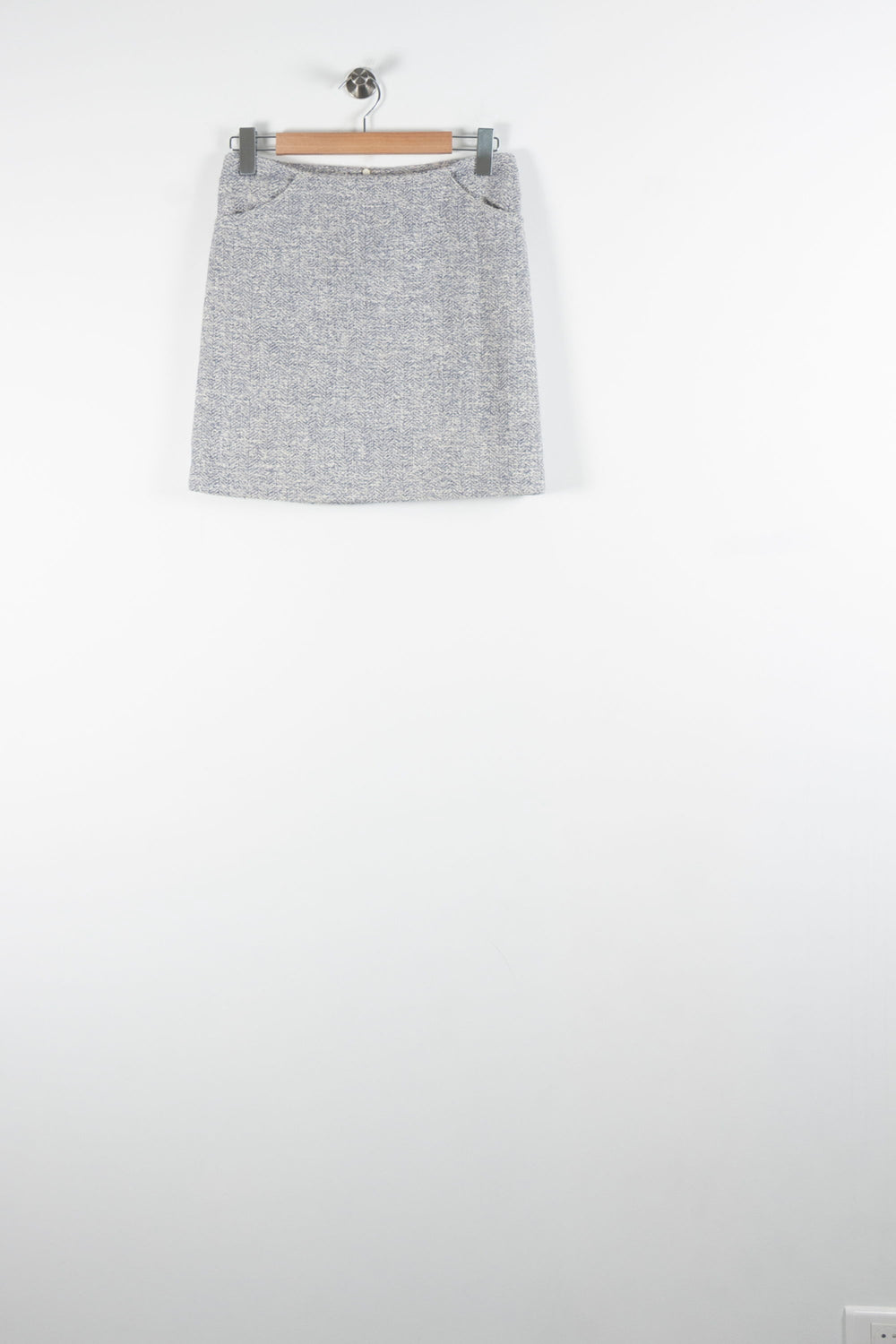 Jupe Courte Bleue - Taille M/38 de la marque Comptoir des Cotonniers | PARAD83987 - Vendu par Paradigme - Image 2