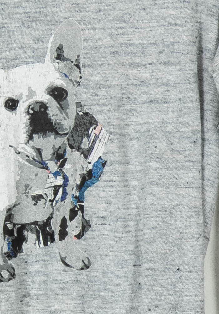 T-shirt Manches Longues Gris - Taille S/36 de la marque Comptoir des Cotonniers | PARAD83989 - Vendu par Paradigme - Image 3