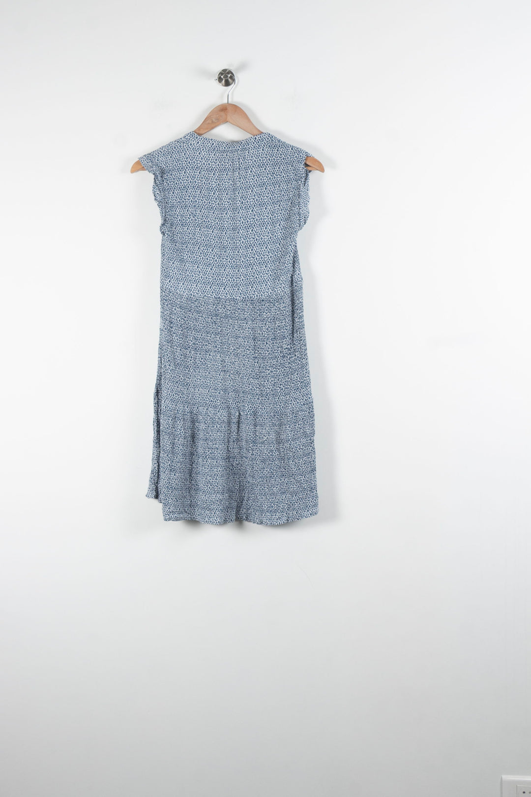 Robe Fluide Bleue - Taille XS/34 de la marque Caroll | PARAD83993 - Vendu par Paradigme - Image 4