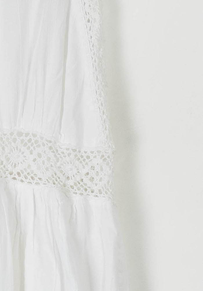 Robe Longue Blanche - Taille XS/34 de la marque Vanessa Bruno | PARAD83997 - Vendu par Paradigme - Image 3