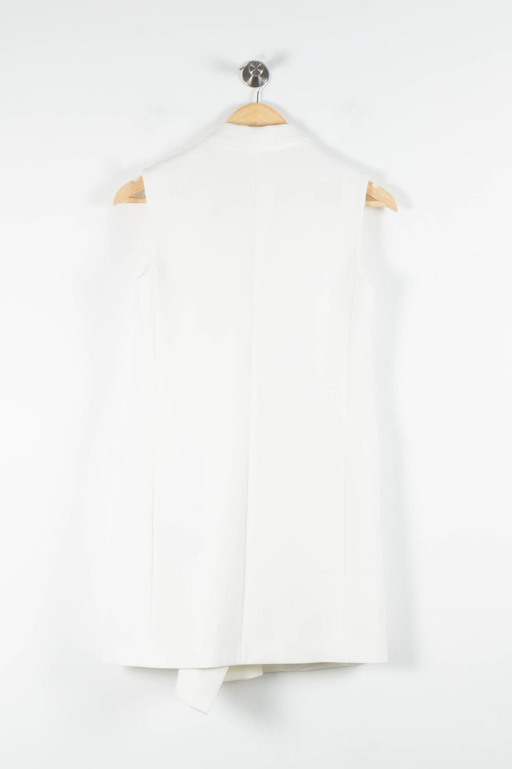 Robe Blazer Blanche - Taille XS/34 de la marque The Kooples | PARAD84008 - Vendu par Paradigme - Image 4
