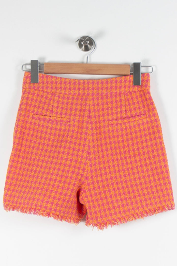 Short Rose et Orange - Taille XS/34 de la marque ZAPA | PARAD84009 - Vendu par Paradigme - Image 4