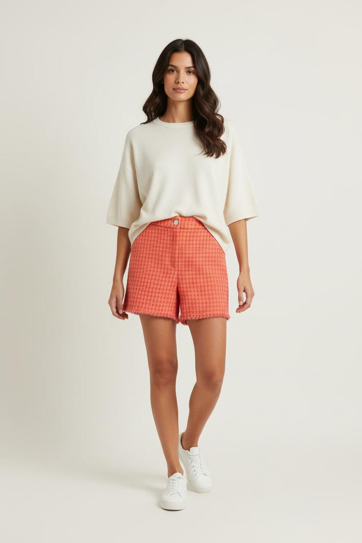 Short Rose et Orange - Taille XS/34 de la marque ZAPA | PARAD84009 - Vendu par Paradigme - Image 1