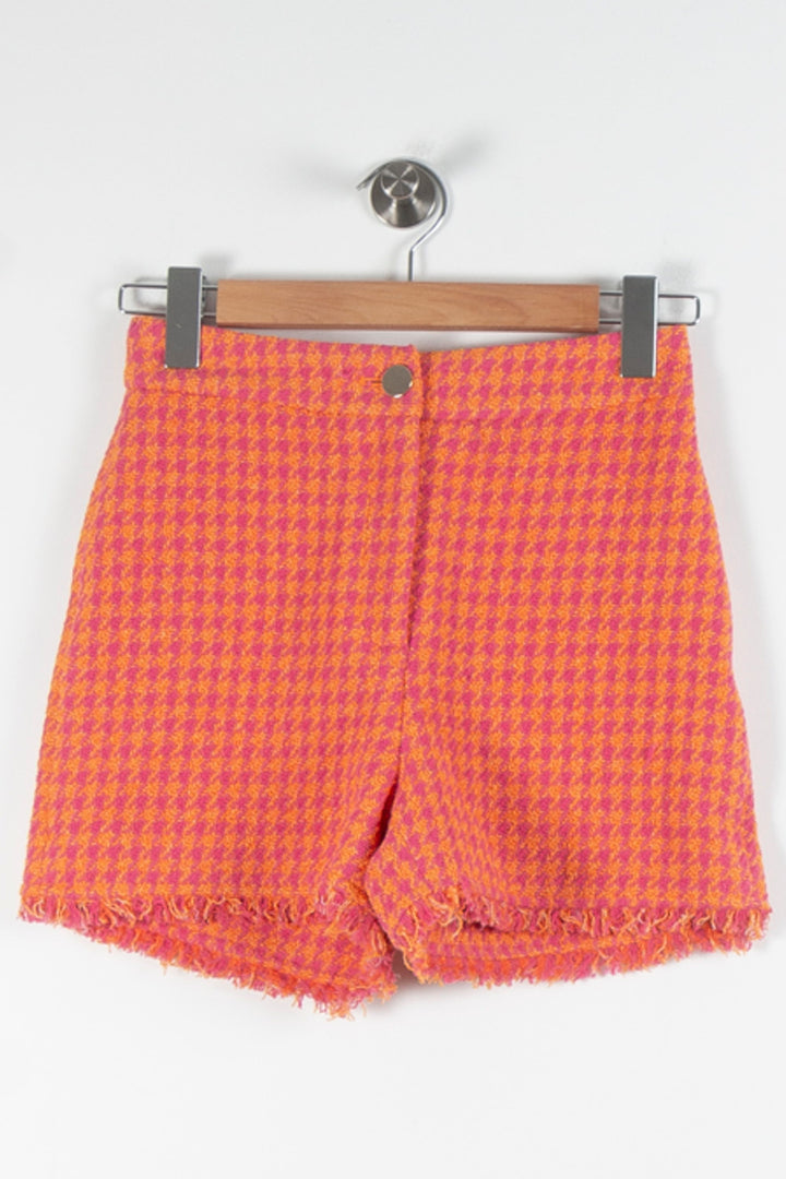 Short Rose et Orange - Taille XS/34 de la marque ZAPA | PARAD84009 - Vendu par Paradigme - Image 2
