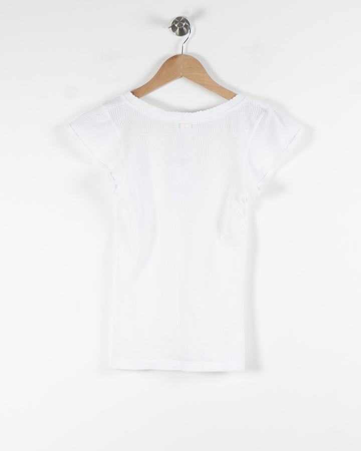 Tee-shirt Blanc - Taille S/36 de la marque Claudie Pierlot | PARAD84011 - Vendu par Paradigme - Image 4
