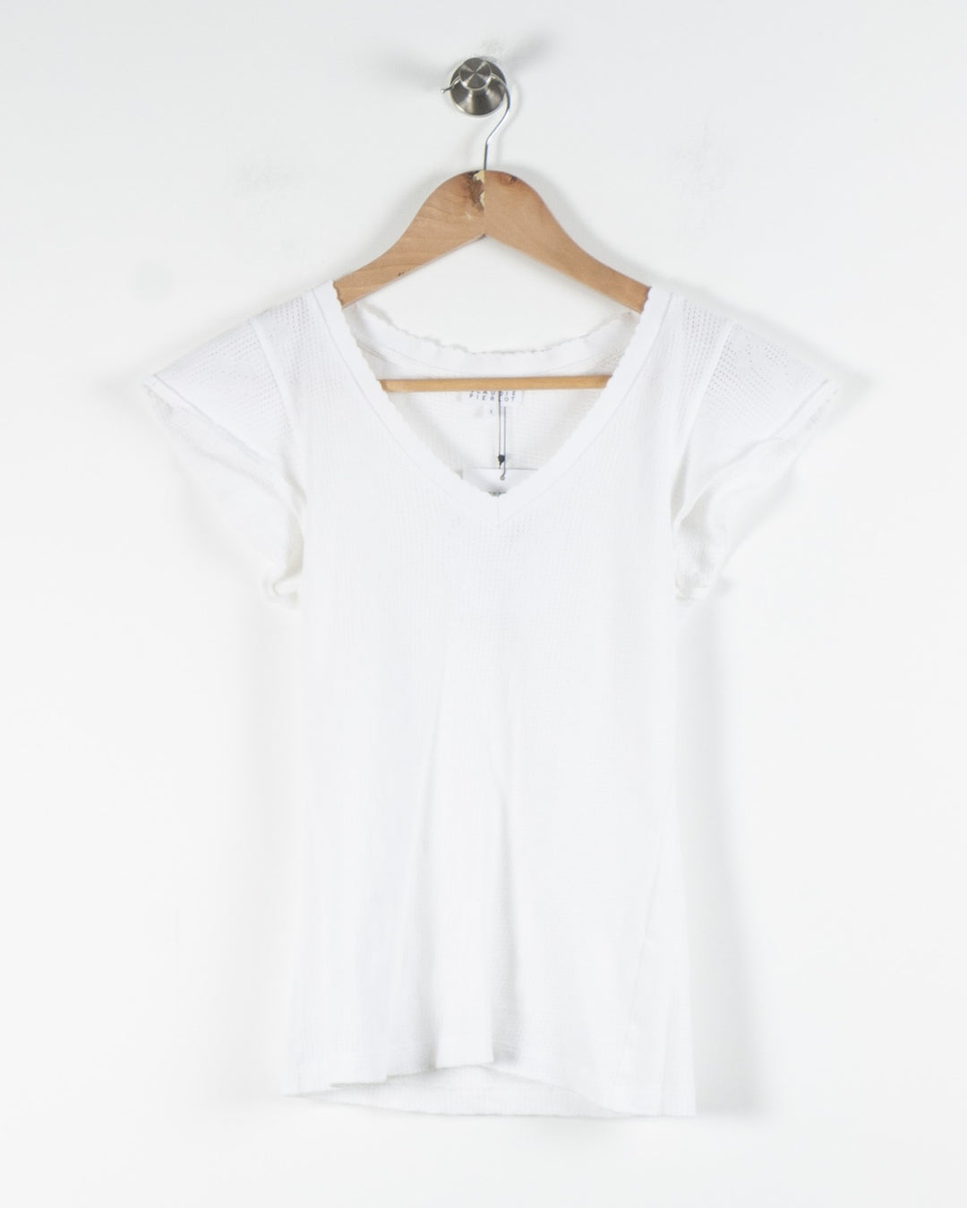 Tee-shirt Blanc - Taille S/36 de la marque Claudie Pierlot | PARAD84011 - Vendu par Paradigme - Image 2