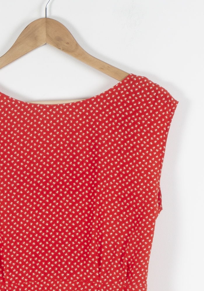 Blouse Rouge à Pois Blancs - Taille XS/34 de la marque Comptoir des Cotonniers | PARAD84014 - Vendu par Paradigme - Image 3