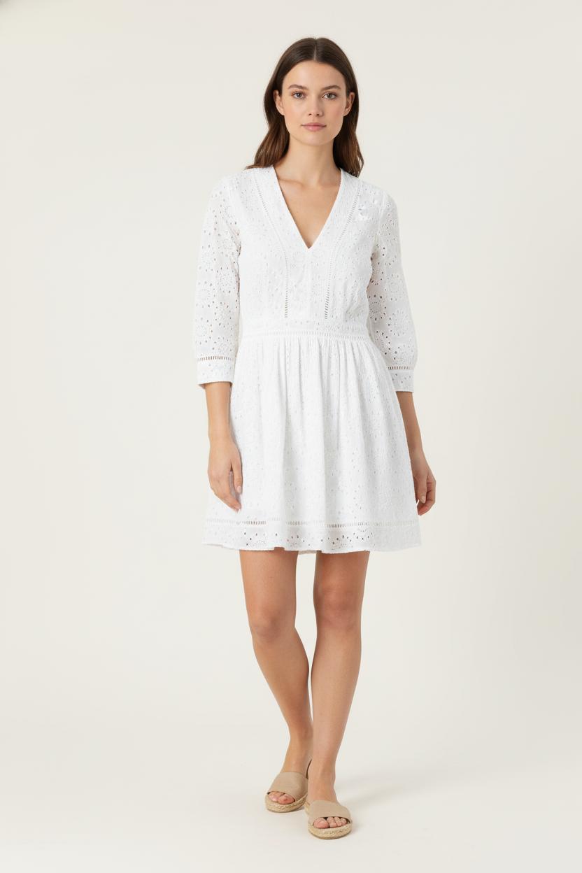 Robe Courte Blanche - Taille XS/34 de la marque Marie Sixtine | PARAD84027 - Vendu par Paradigme - Image 1