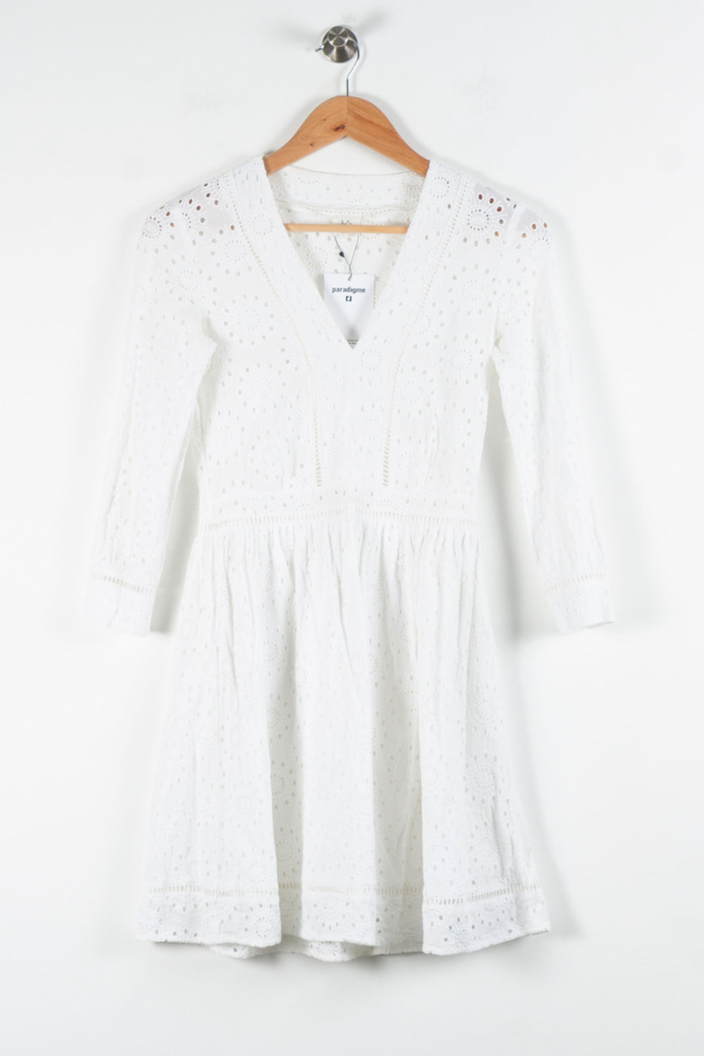 Robe Courte Blanche - Taille XS/34 de la marque Marie Sixtine | PARAD84027 - Vendu par Paradigme - Image 2