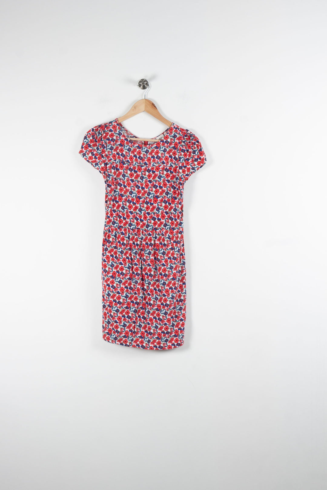 Robe Fleurie Rouge et Bleu - Taille S/36 de la marque Marie Sixtine | PARAD84029 - Vendu par Paradigme - Image 2