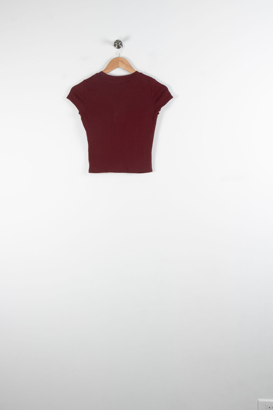 Tee-shirt Bordeaux - Taille S/36 de la marque Sézane | PARAD84032 - Vendu par Paradigme - Image 4