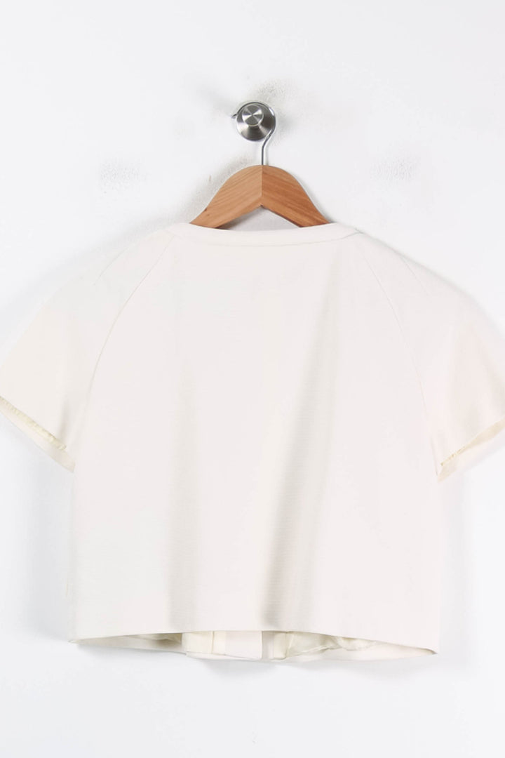 Veste Courte Beige - Taille S/36 de la marque Maison 123 | PARAD84037 - Vendu par Paradigme - Image 4