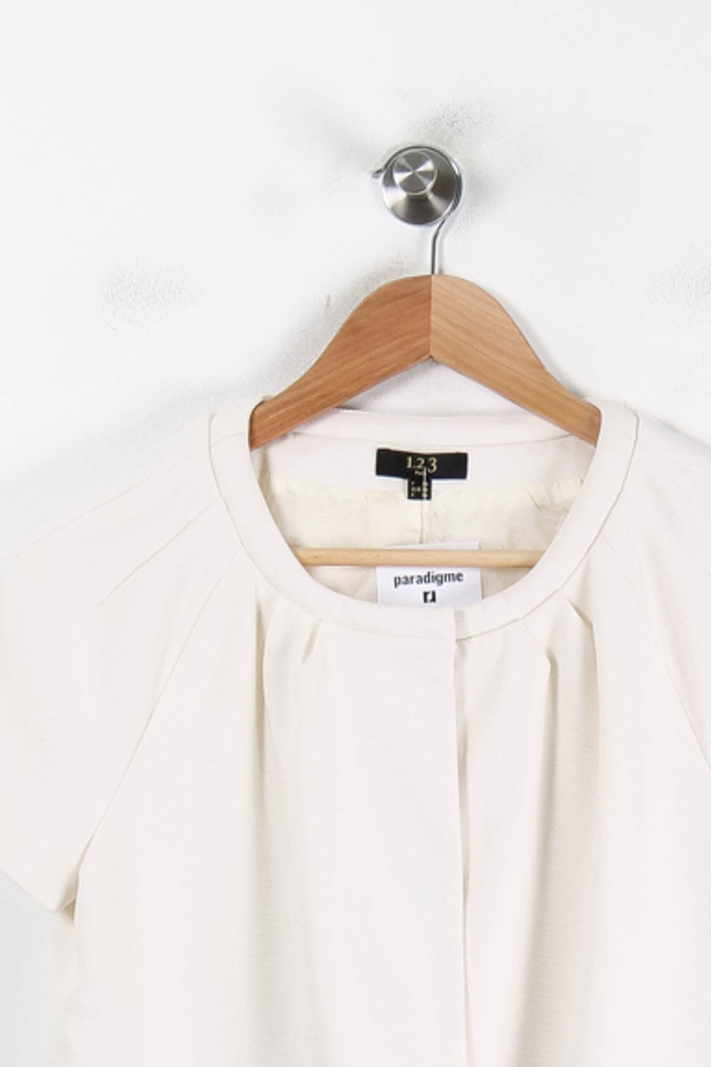 Veste Courte Beige - Taille S/36 de la marque Maison 123 | PARAD84037 - Vendu par Paradigme - Image 2