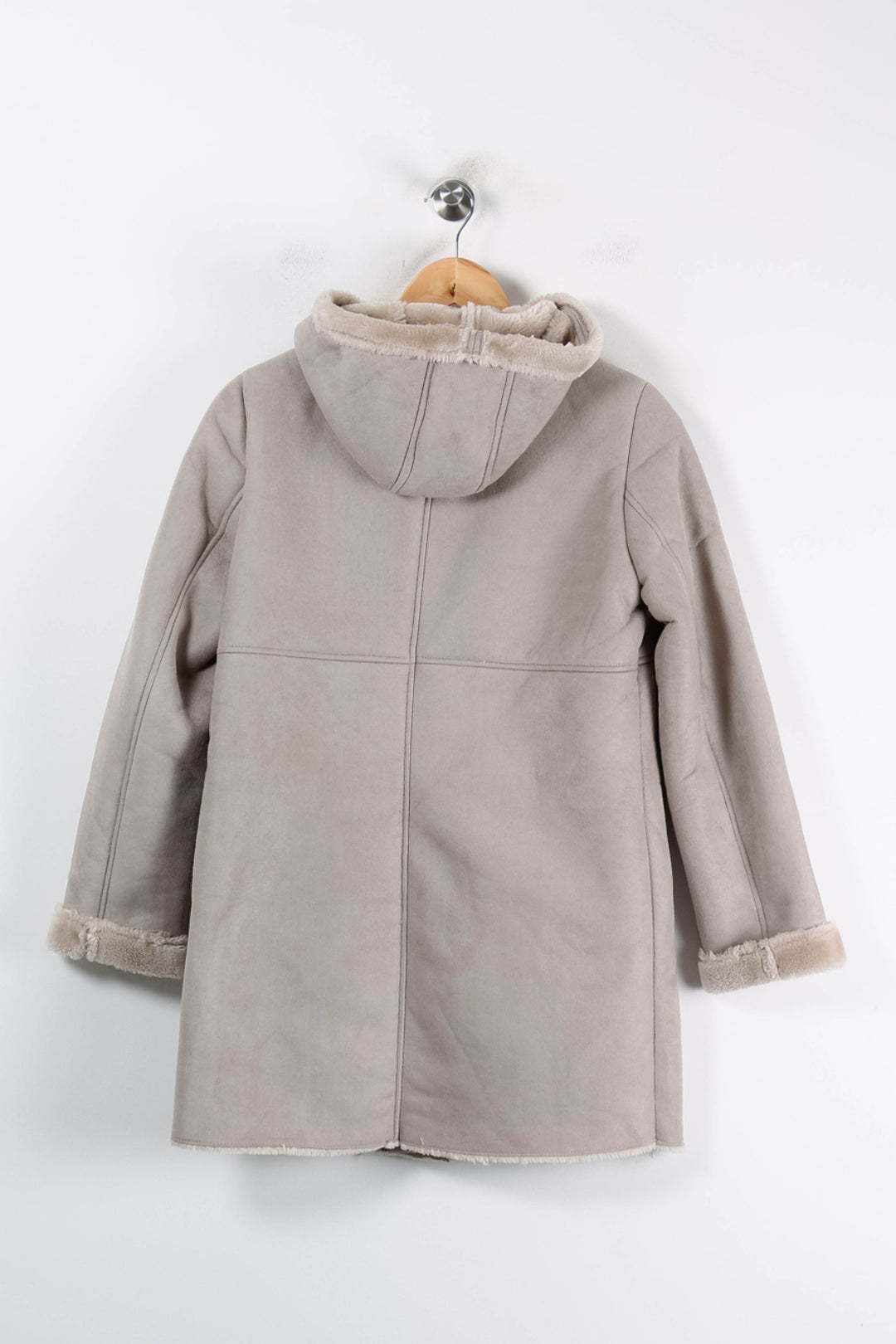 Duffle Coat Beige - Taille S/36 de la marque Maison 123 | PARAD84038 - Vendu par Paradigme - Image 4