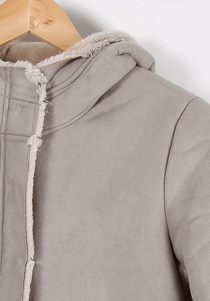 Duffle Coat Beige - Taille S/36 de la marque Maison 123 | PARAD84038 - Vendu par Paradigme - Image 3
