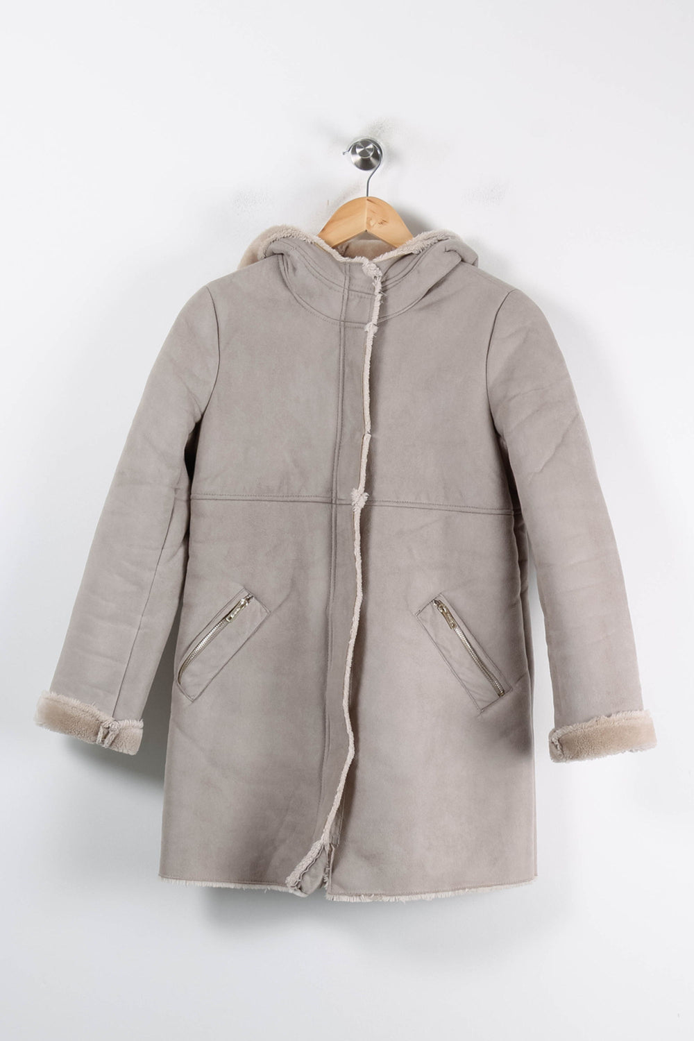 Duffle Coat Beige - Taille S/36 de la marque Maison 123 | PARAD84038 - Vendu par Paradigme - Image 2