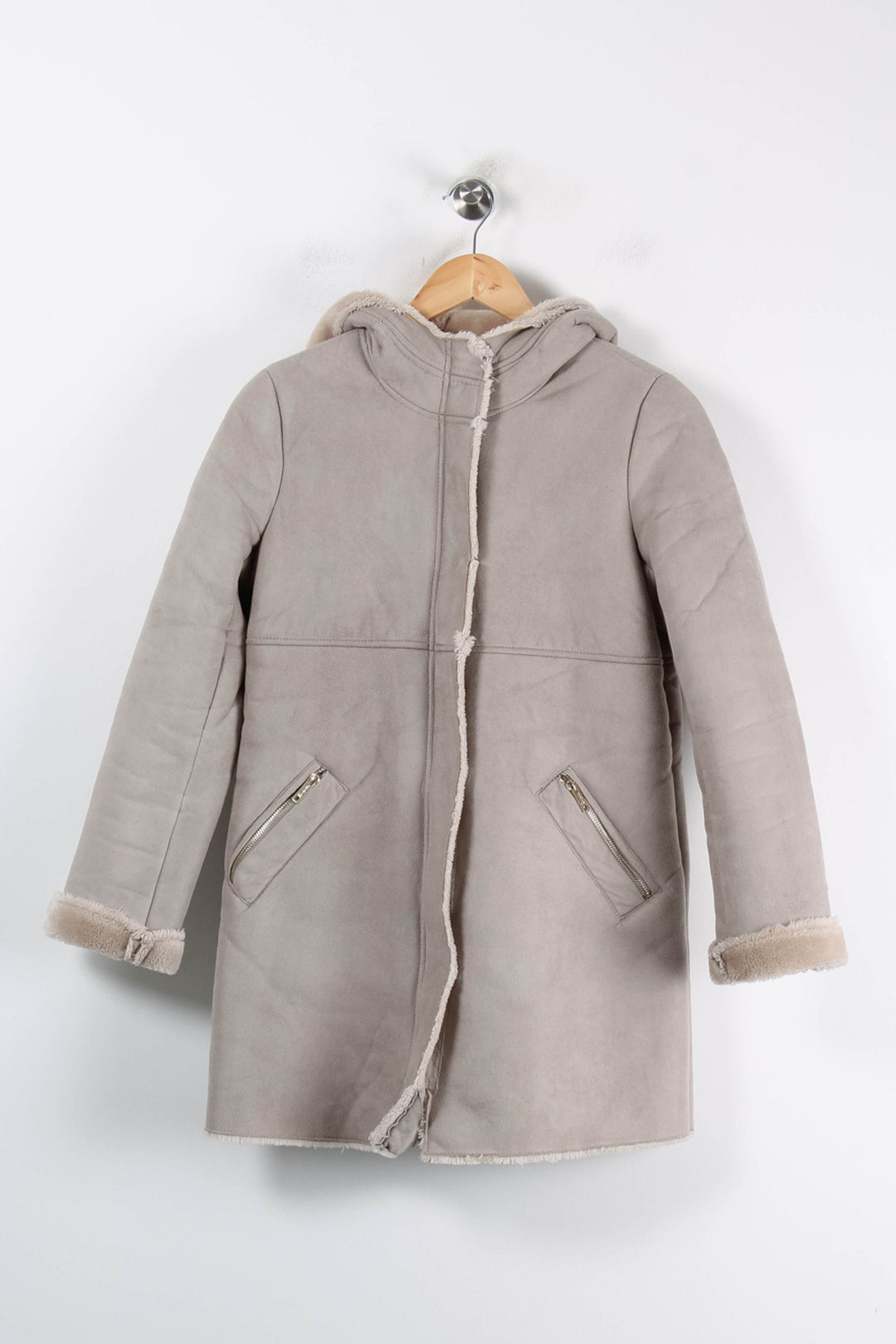 Duffle Coat Beige - Taille S/36 de la marque Maison 123 | PARAD84038 - Vendu par Paradigme - Image 2
