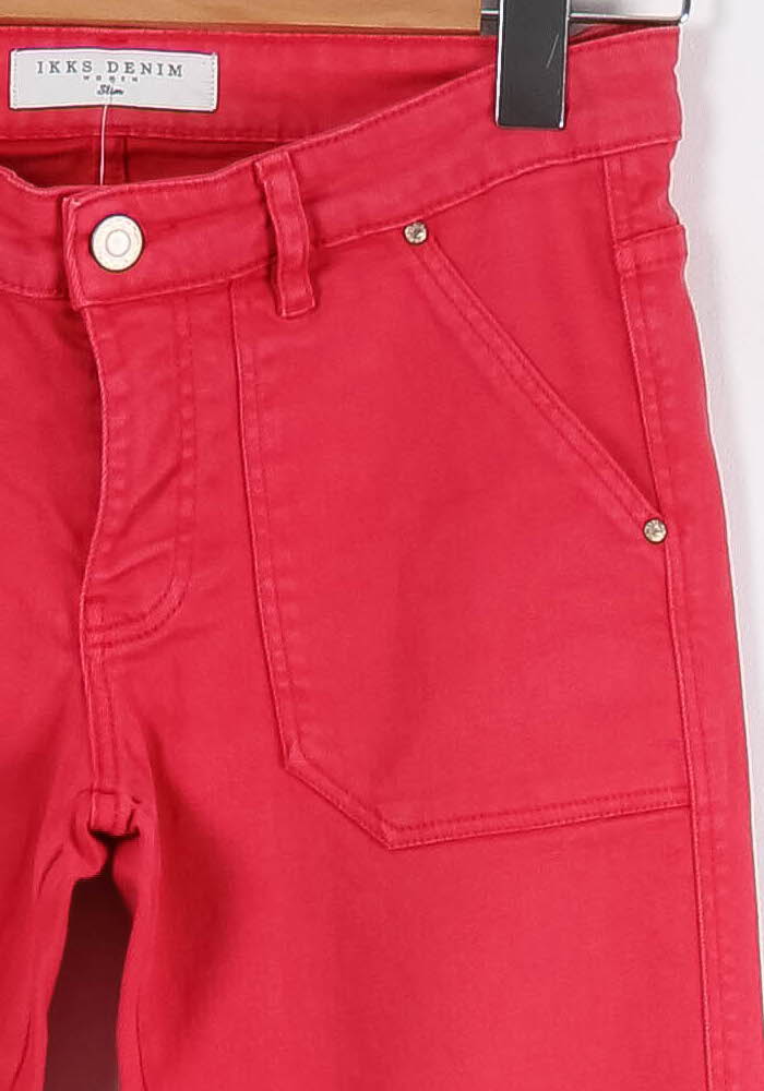 Jean Rouge - Taille S/36 de la marque IKKS | PARAD84042 - Vendu par Paradigme - Image 3