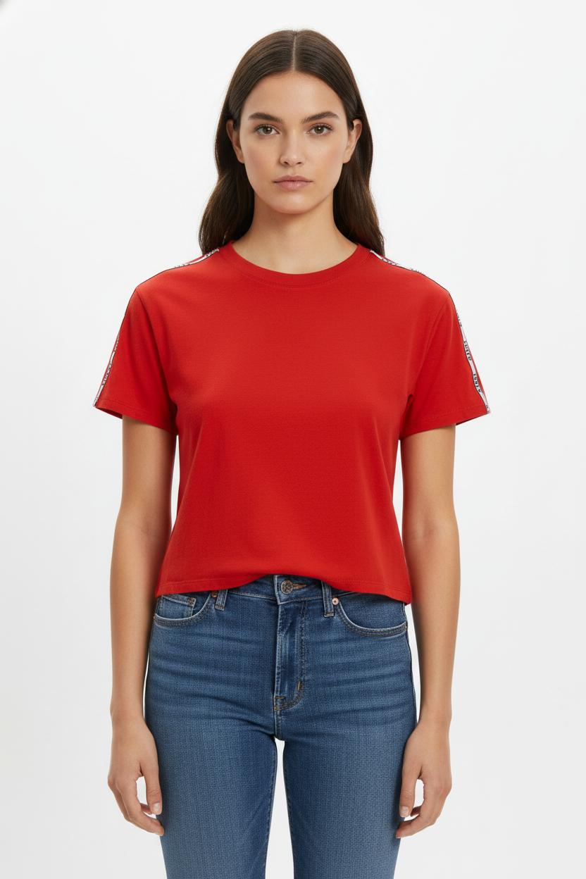 Tee-shirt Rouge - Taille M/38 de la marque Levi's | PARAD84048 - Vendu par Paradigme - Image 1
