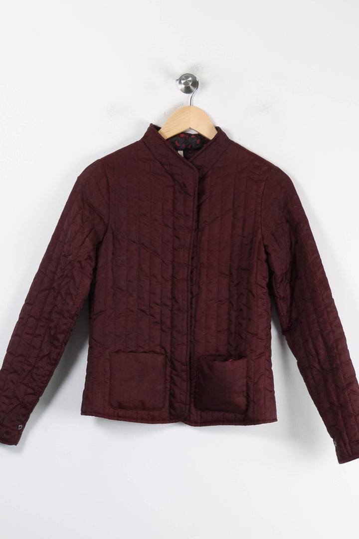 Veste Matelassée Bordeaux - Taille XS/34 de la marque I.Code | PARAD84051 - Vendu par Paradigme - Image 2