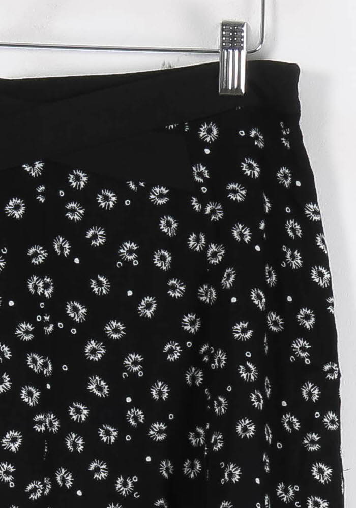 Jupe Évasée Noire et Blanche - Taille S/36 de la marque I.Code | PARAD84055 - Vendu par Paradigme - Image 3