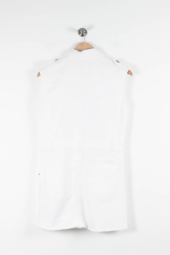 Robe Sans Manches Blanche - Taille XS/34 de la marque Zadig&Voltaire | PARAD84056 - Vendu par Paradigme - Image 4