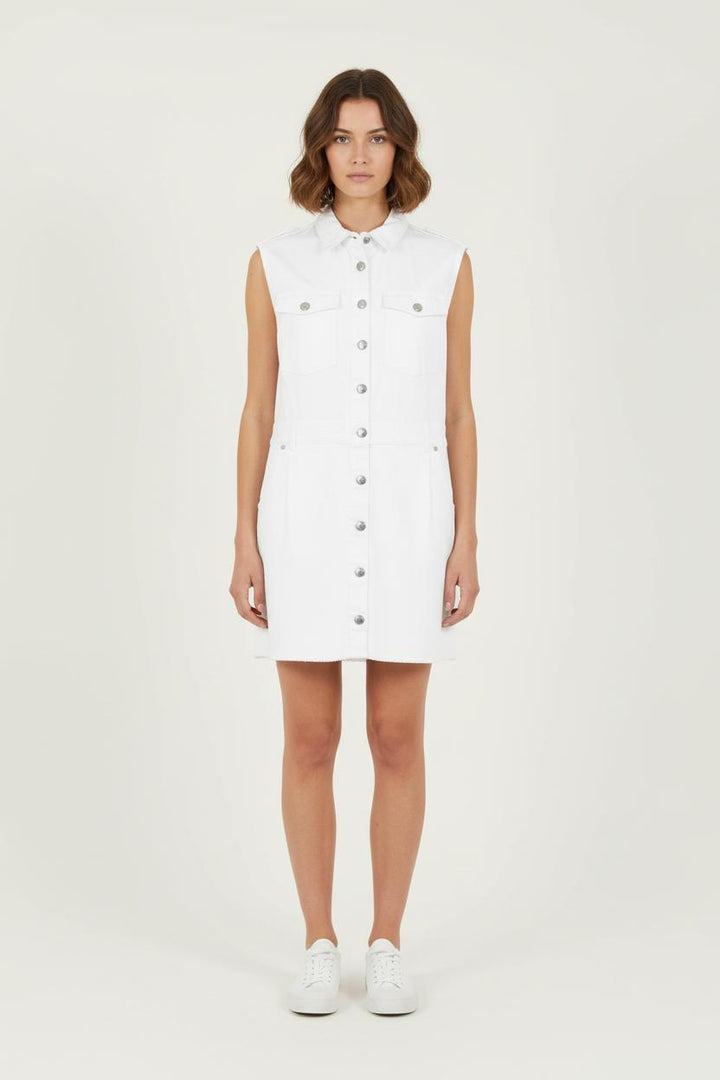Robe Sans Manches Blanche - Taille XS/34 de la marque Zadig&Voltaire | PARAD84056 - Vendu par Paradigme - Image 1