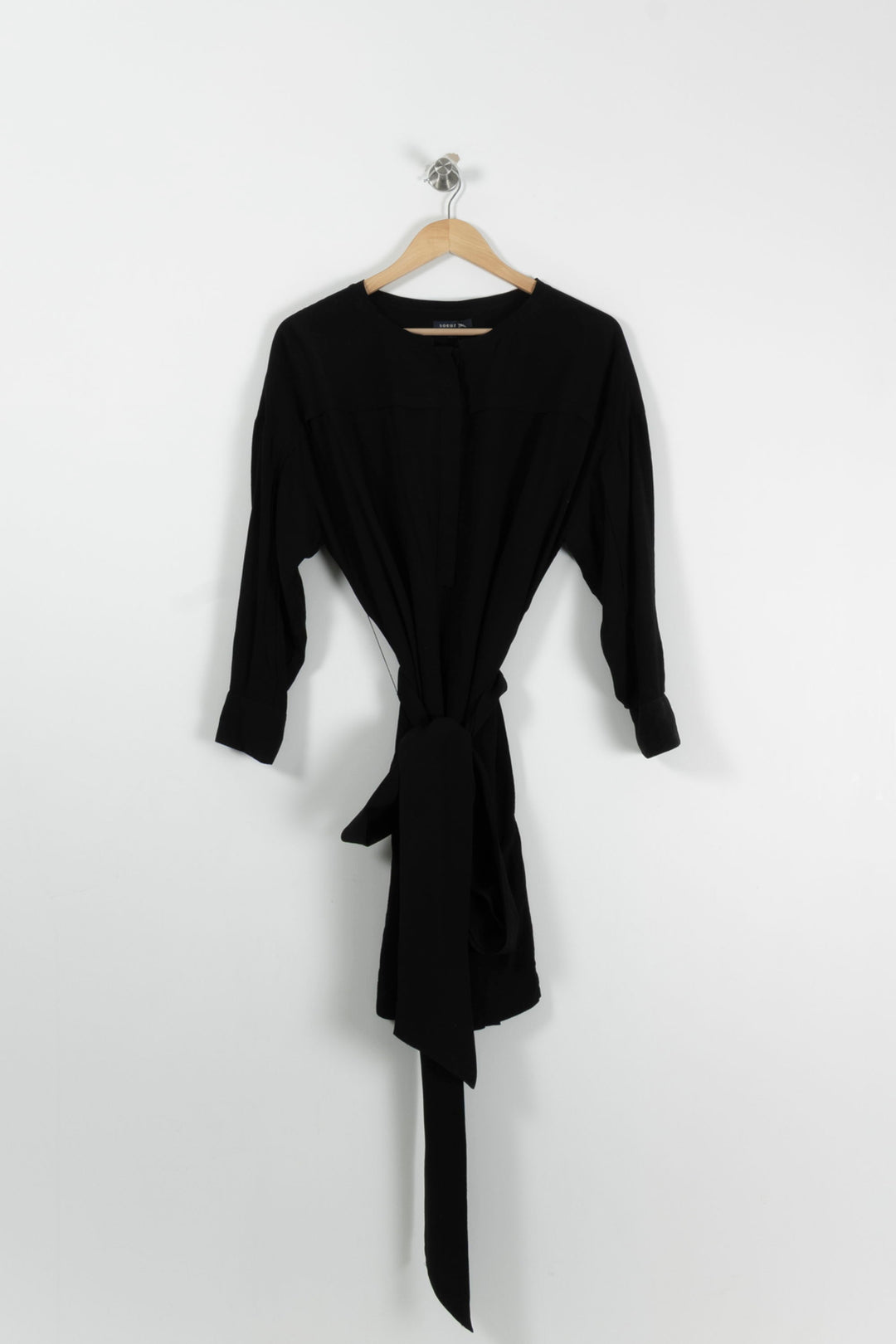 Robe Midi Noire - Taille S/36 de la marque Soeur | PARAD84057 - Vendu par Paradigme - Image 2