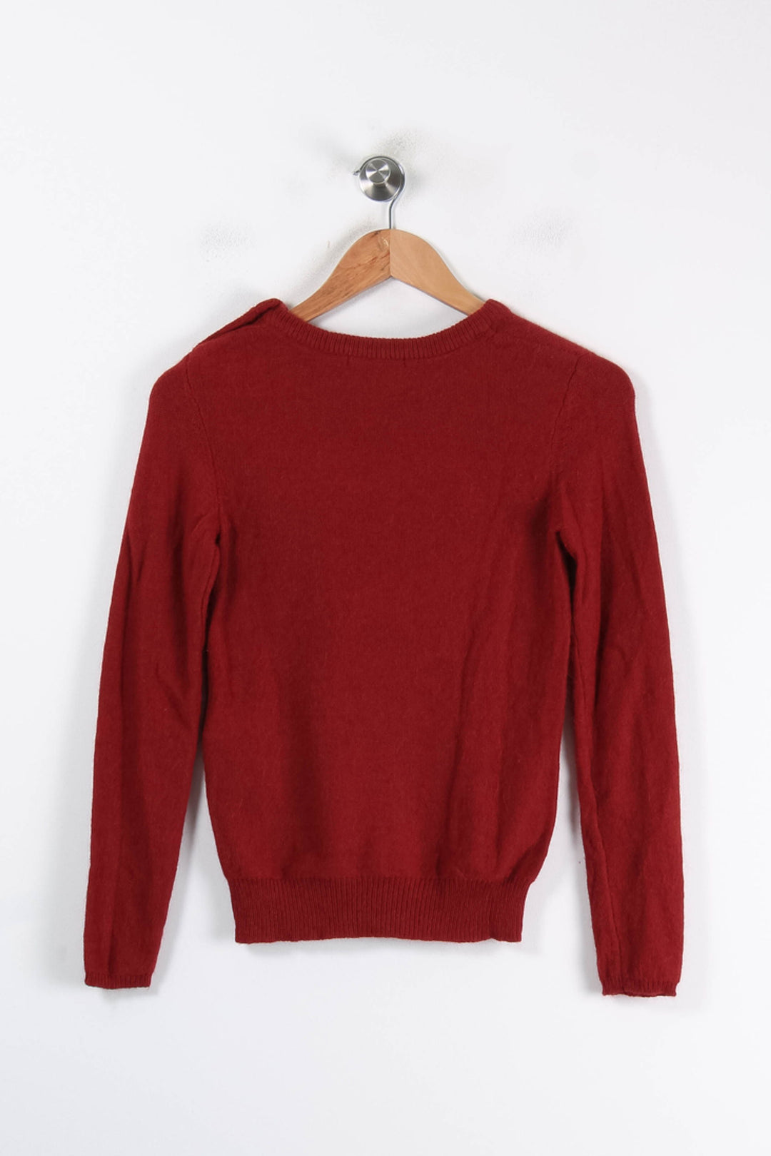 Pull Rouge et Beige - Taille XS/34 de la marque Sessùn | PARAD84064 - Vendu par Paradigme - Image 4