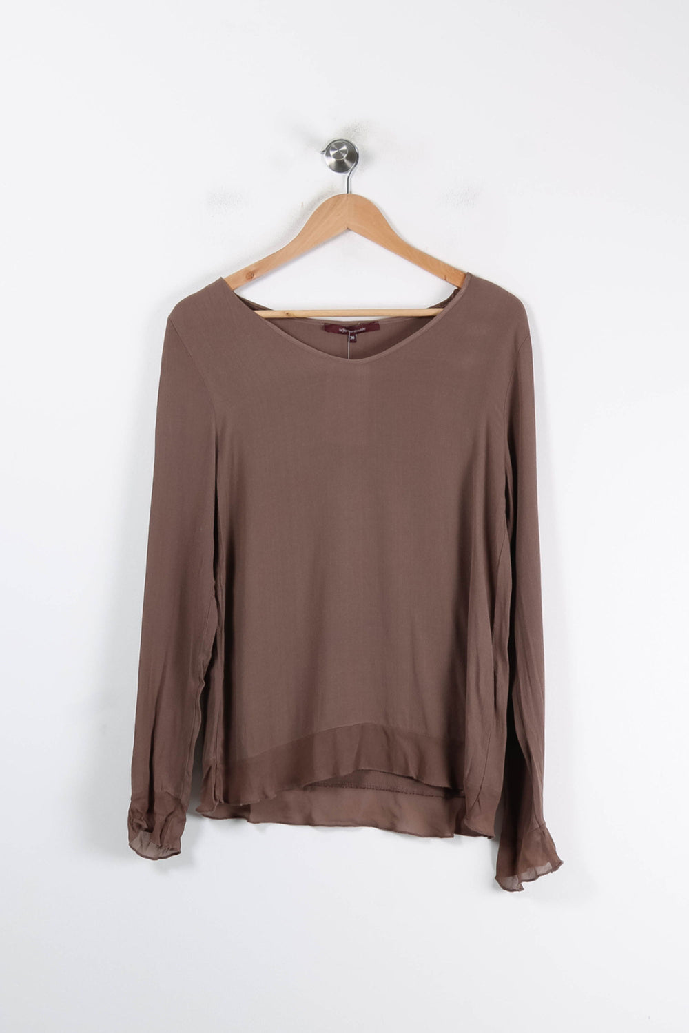 Blouse Beige - Taille S/36 de la marque La Fée Maraboutée | PARAD84071 - Vendu par Paradigme - Image 2