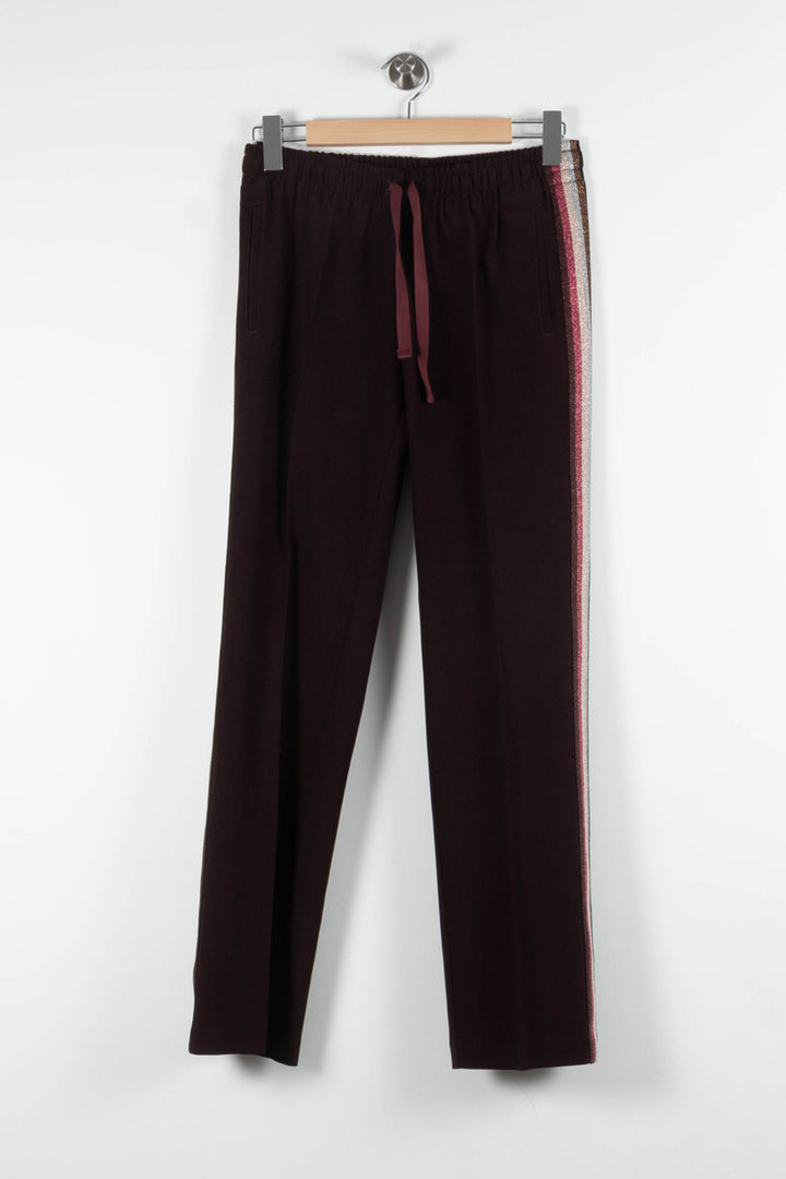 Pantalon Violet - Taille M/38 de la marque Zadig&Voltaire | PARAD84075 - Vendu par Paradigme - Image 2