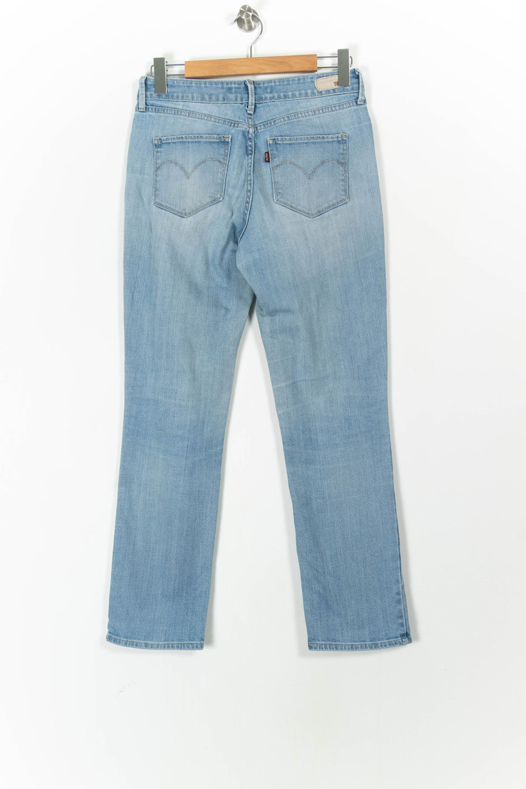 Jean Droit Bleu - Taille L/40 de la marque Levi's | PARAD84081 - Vendu par Paradigme - Image 4