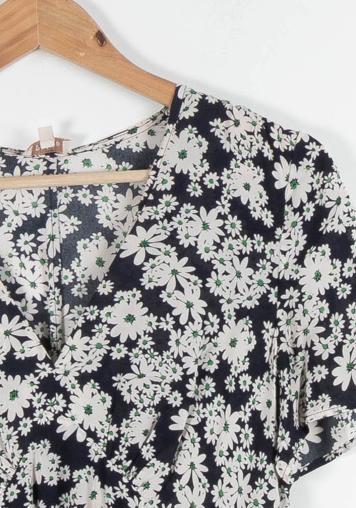 Robe Midi Noire et Blanche - Taille M/38 de la marque Pablo | PARAD84092 - Vendu par Paradigme - Image 3