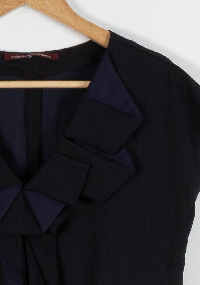 Robe Droite Bleue - Taille M/38 de la marque Comptoir des Cotonniers | PARAD84111 - Vendu par Paradigme - Image 3