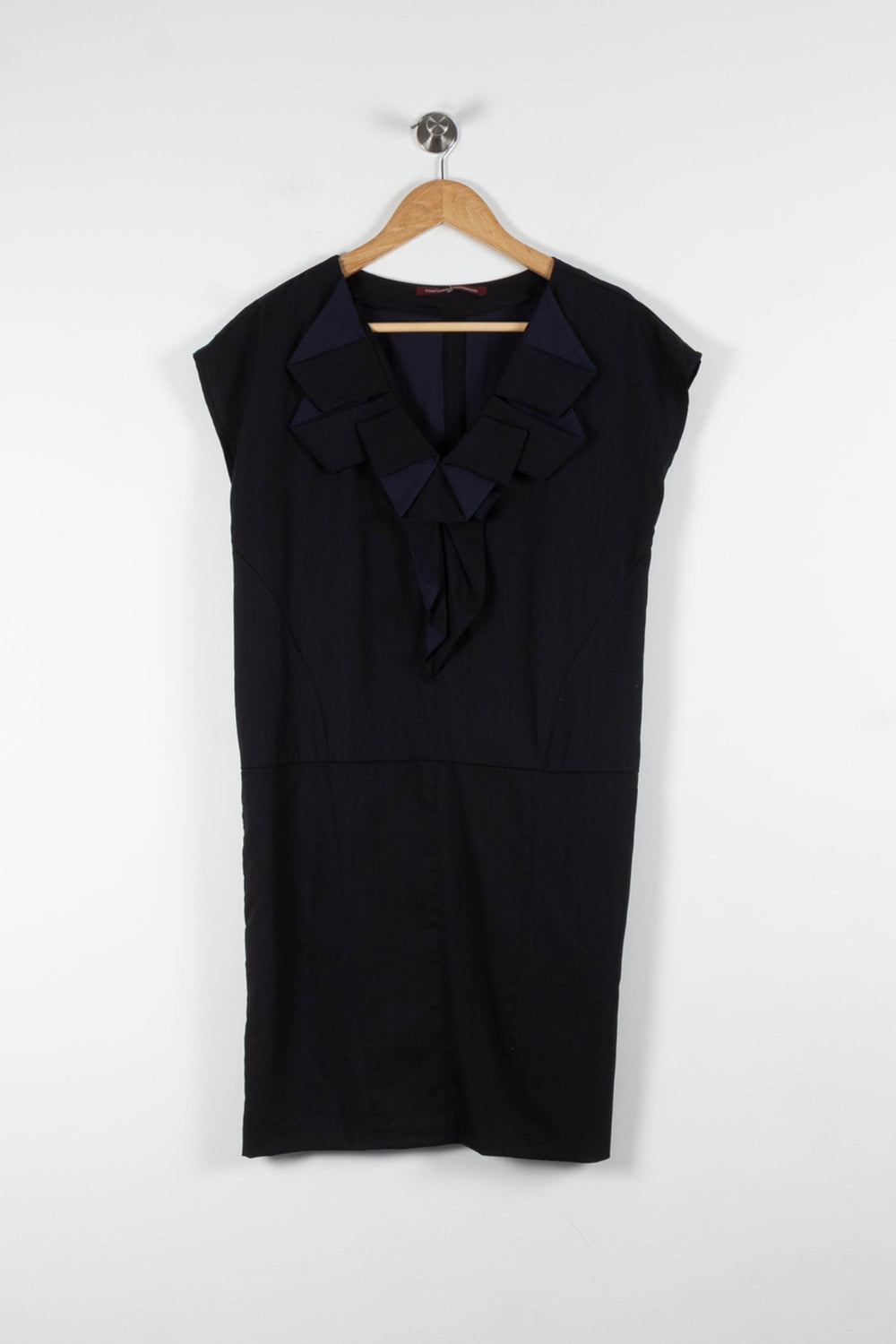 Robe Droite Bleue - Taille M/38 de la marque Comptoir des Cotonniers | PARAD84111 - Vendu par Paradigme - Image 2
