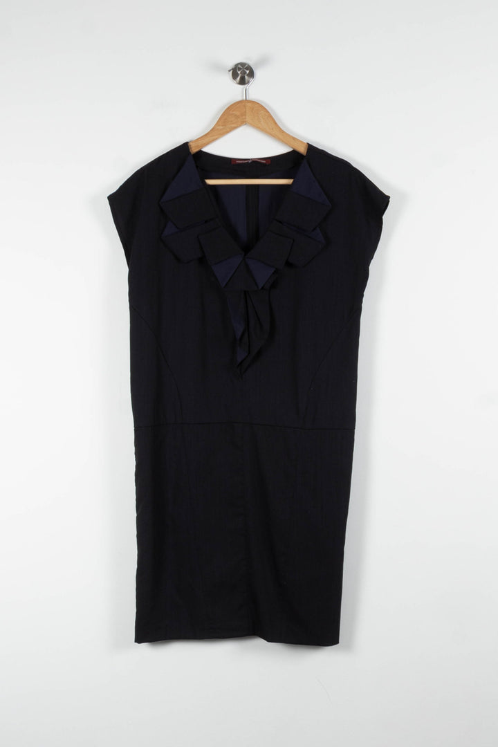 Robe Droite Bleue - Taille M/38 de la marque Comptoir des Cotonniers | PARAD84111 - Vendu par Paradigme - Image 2
