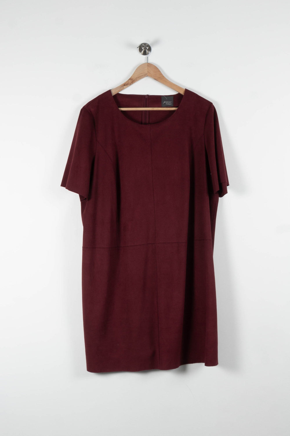 Robe Bordeaux - Taille XXL/44 de la marque Marina Rinaldi | PARAD84113 - Vendu par Paradigme - Image 2