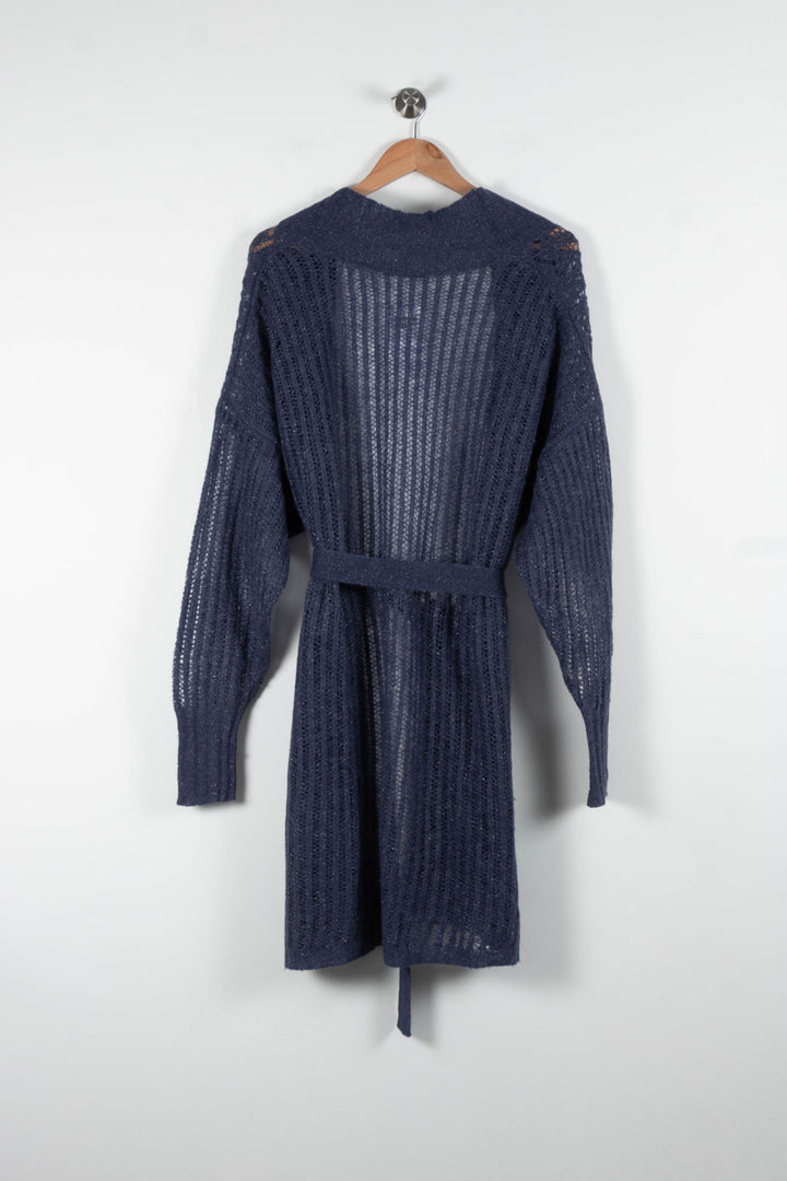 Cardigan Bleu - Taille XXL/44 de la marque Marina Rinaldi | PARAD84116 - Vendu par Paradigme - Image 4
