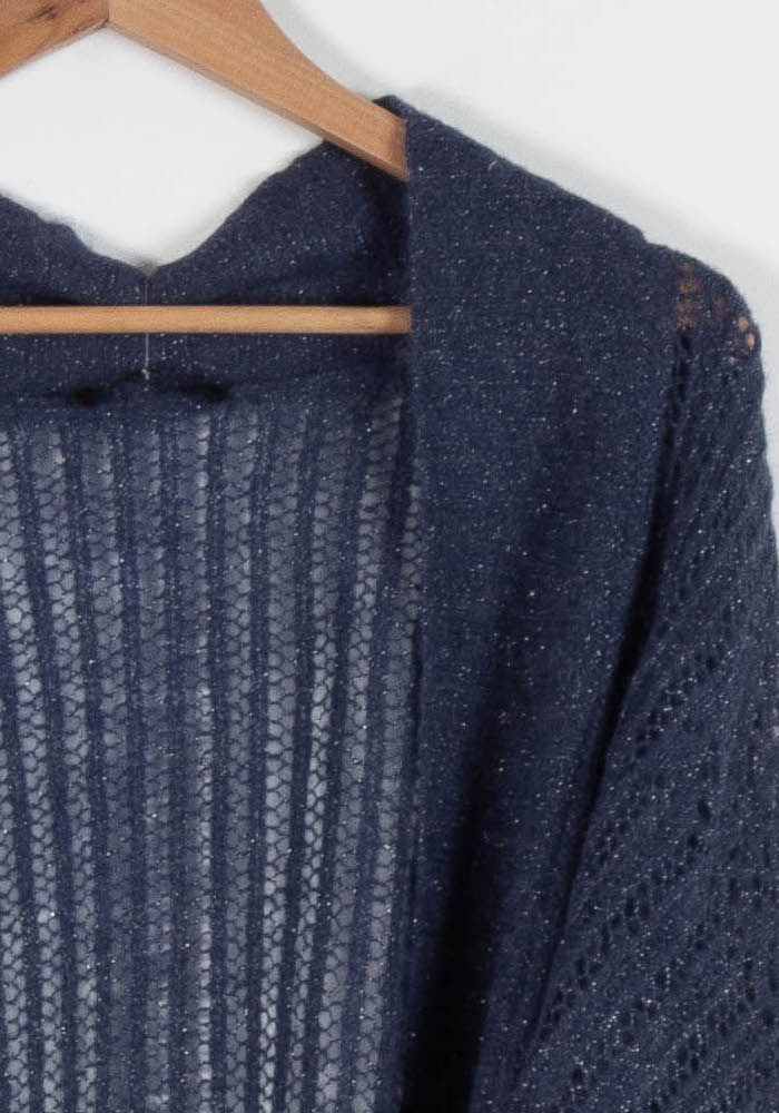 Cardigan Bleu - Taille XXL/44 de la marque Marina Rinaldi | PARAD84116 - Vendu par Paradigme - Image 3