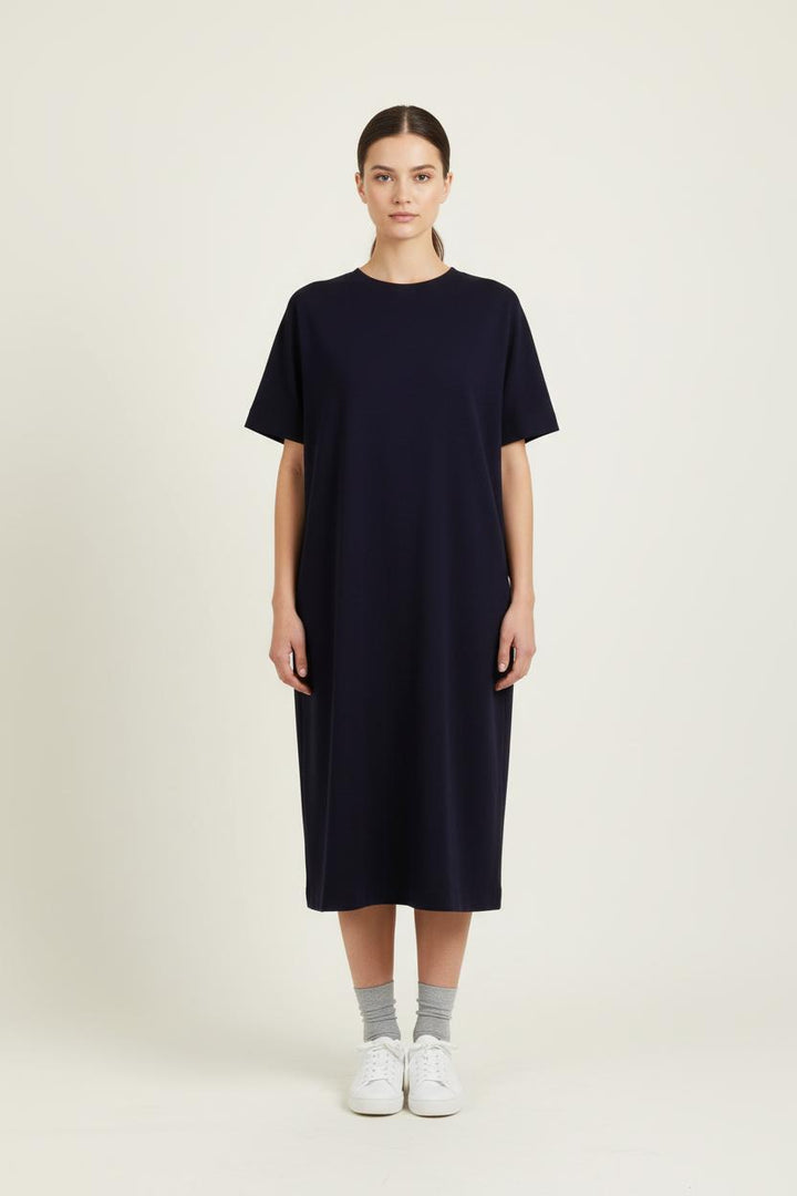 Robe Midi Bleue - Taille XXL/44 de la marque Marina Rinaldi | PARAD84117 - Vendu par Paradigme - Image 1