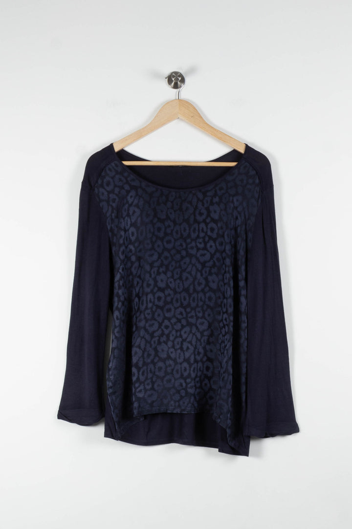 Blouse Bleue - Taille XXL/44 de la marque Caroll | PARAD84119 - Vendu par Paradigme - Image 2