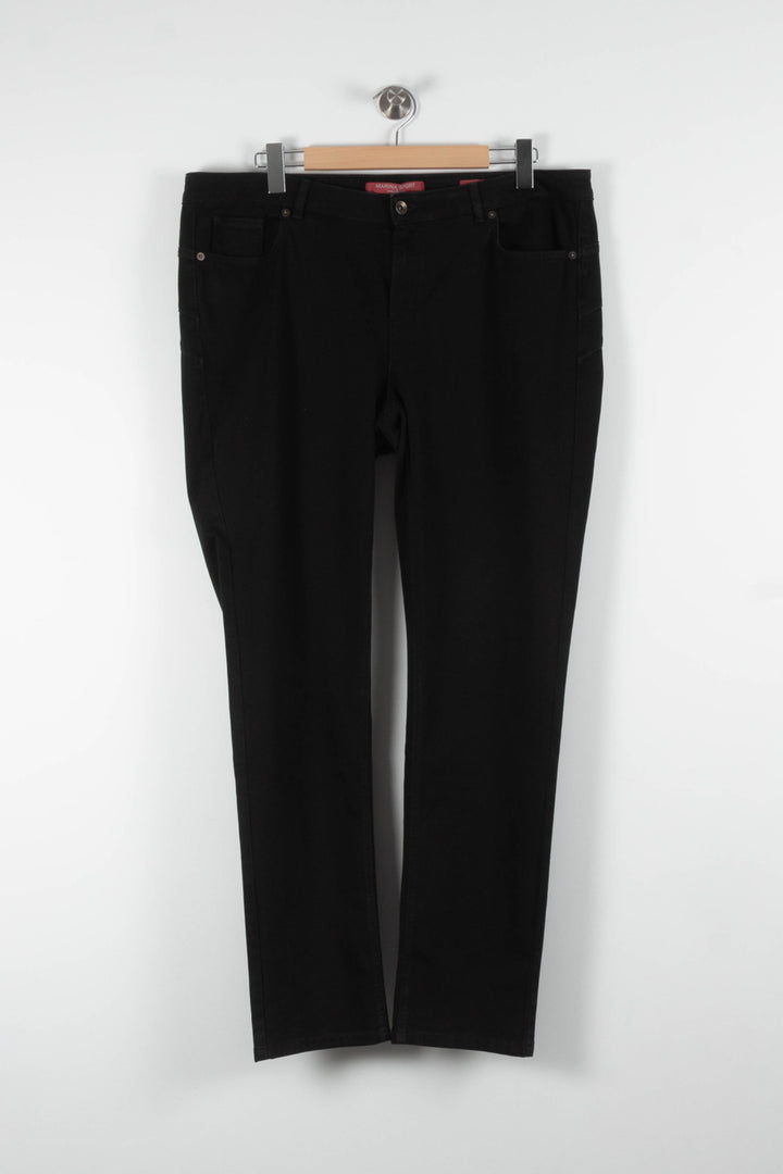 Jean Noir - Taille XXL/44 de la marque Marina Rinaldi | PARAD84120 - Vendu par Paradigme - Image 2
