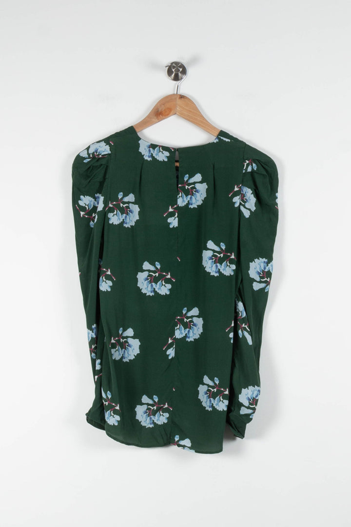 Blouse Verte et Bleue - Taille S/36 de la marque Maje | PARAD84125 - Vendu par Paradigme - Image 4