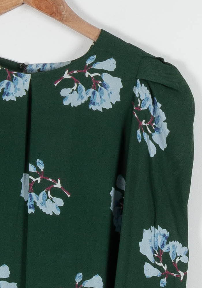 Blouse Verte et Bleue - Taille S/36 de la marque Maje | PARAD84125 - Vendu par Paradigme - Image 3